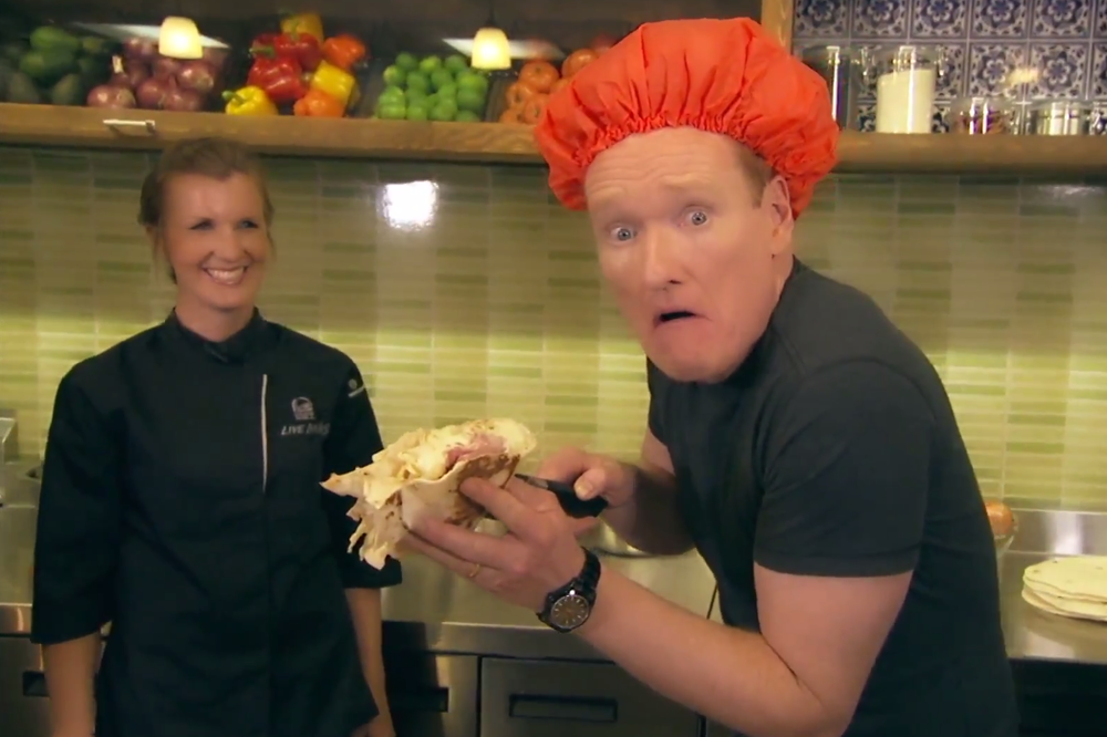 Conan Taco Bell Test Kitchen Thrillist