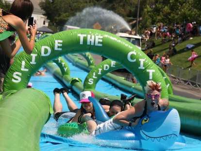 giant slip and slide