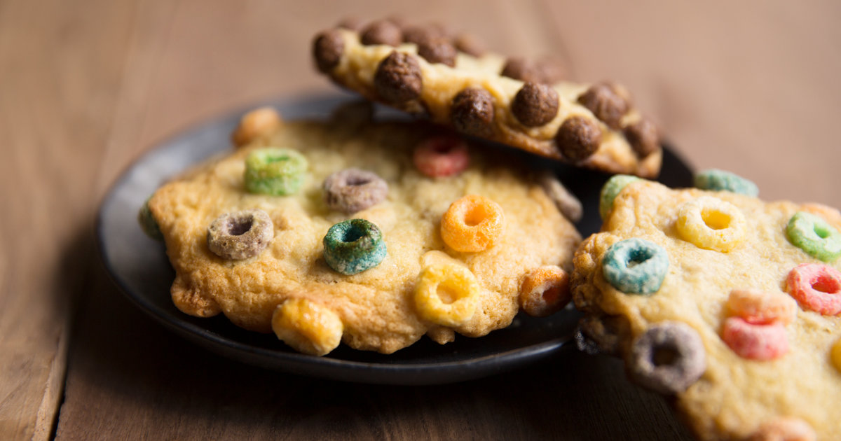 Breakfast Cereal Cookies Thrillist Recipes