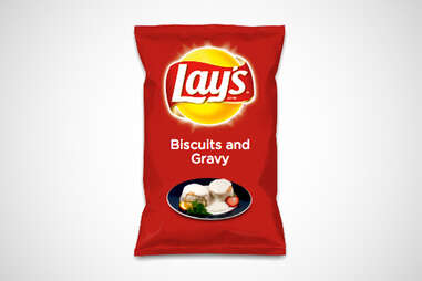 Lay's Do Us a Flavor biscuits and gravy