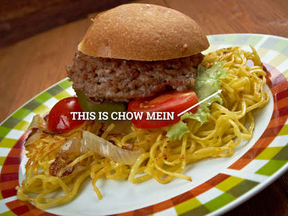 chow mein sandwich