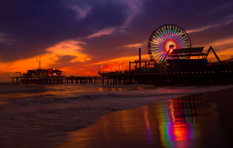 Santa Monica Pier, Sedona, and Dauphin Island Have the Best Sunsets in ...