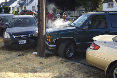 Portland car accident