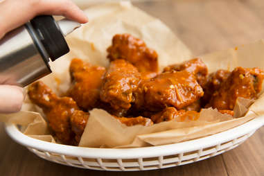 Pepper Spray Hot Wings — Thrillist Recipes