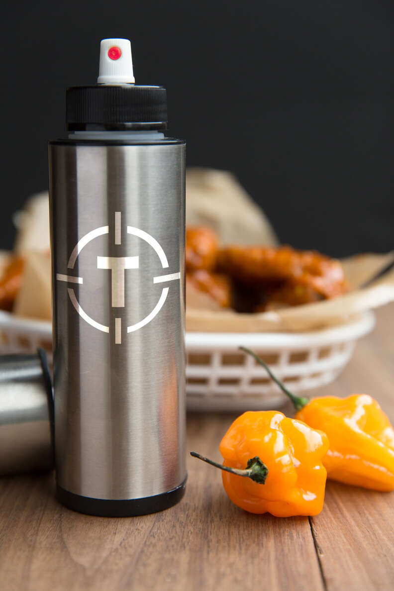 Pepper Spray Hot Wings — Thrillist Recipes