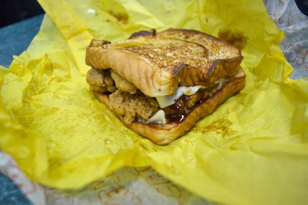Honey Bbq Chicken Strip Sandwich