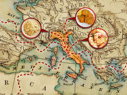 italy food map