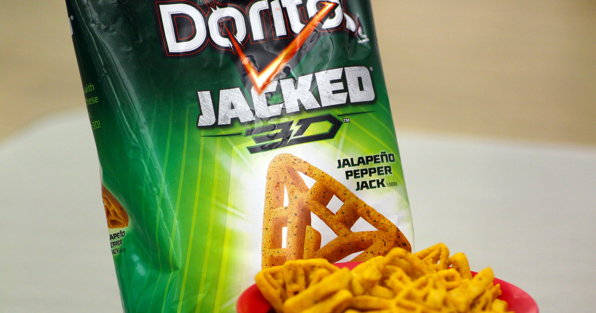 3D Doritos Back in Jacked Jalapeno Pepper Jack Flavor Thrillist