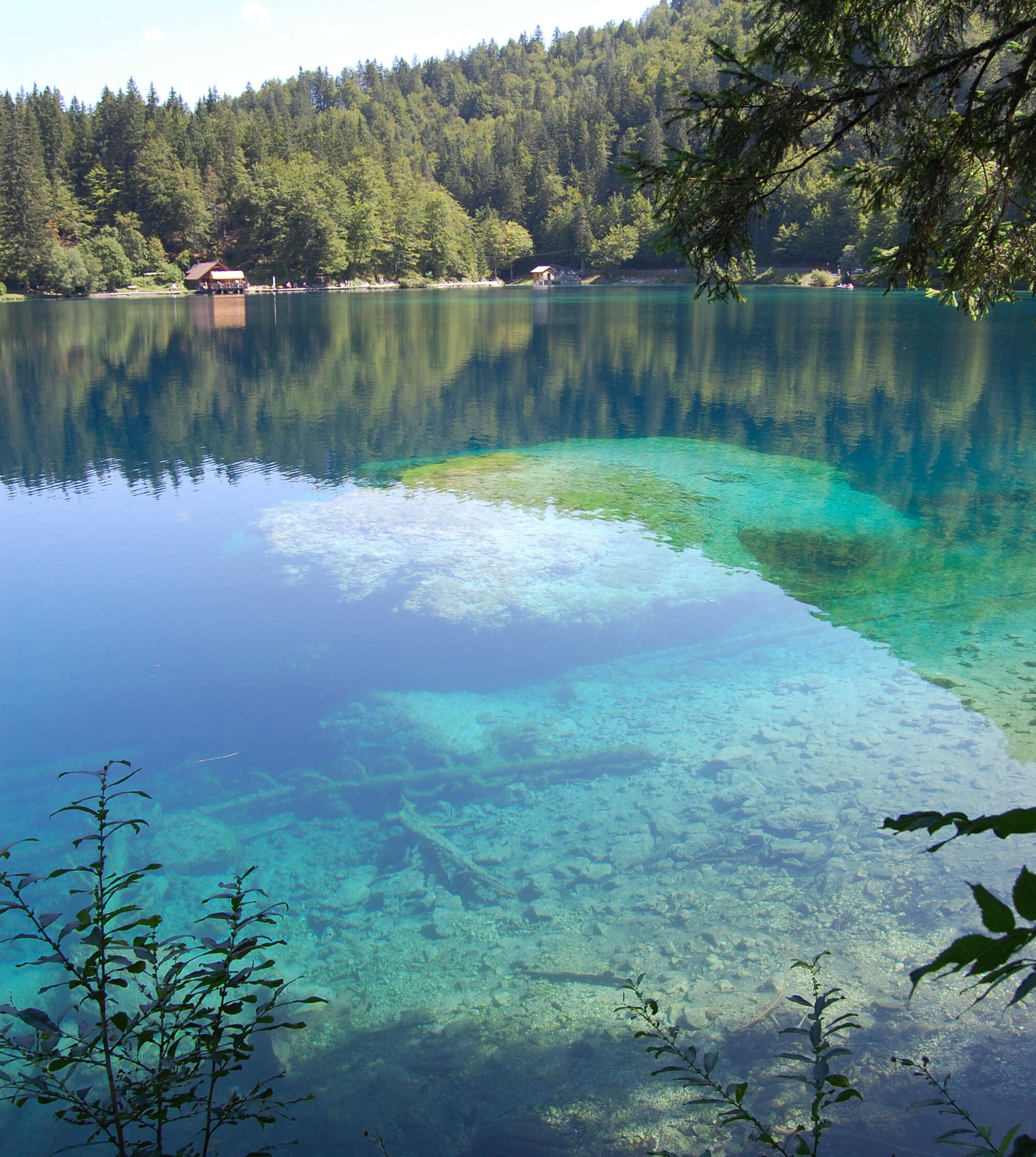 Laghi de Fusine, Italy clear waters