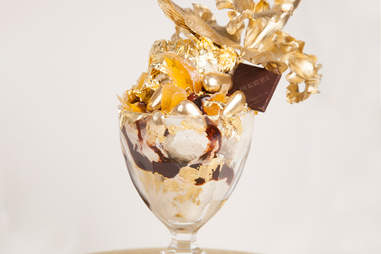 Golden Opulence Sundae