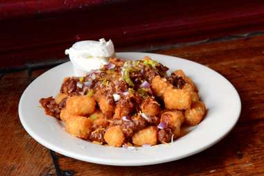 tater tots at The Blaguard