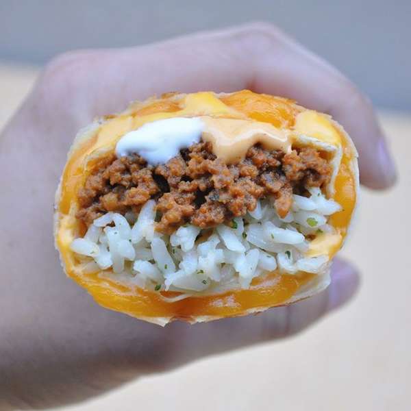 Taco Bell Sriracha Quesarito Thrillist