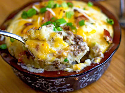 loaded potato topping shepherd's pie