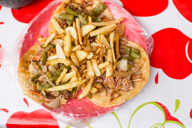 al pastor with fries