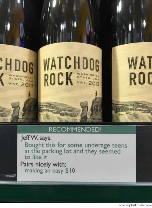 Wine recommendation underage teens