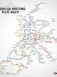 Madrid's First Ever Metro Bar Map 
