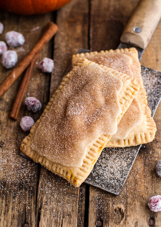 Cinnamon sugar Nutella-swirled pumpkin pie Pop-Tarts
