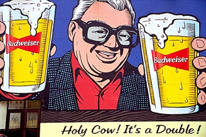 An Old Style beer at Harry Caray's, Chicago, Nothing says C…