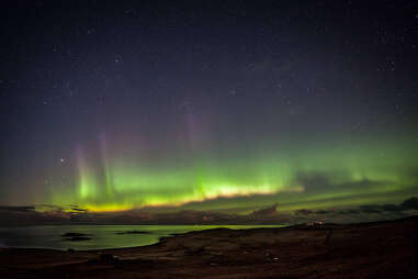 shetland islands scotland northern lights