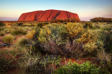 uluru ayers rock australia outback