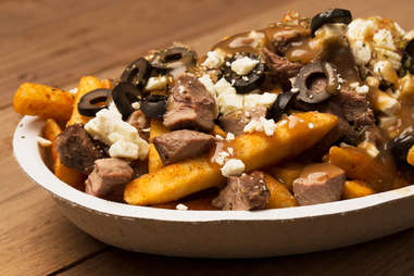 Lamb and feta poutine -- Thrillist Recipes