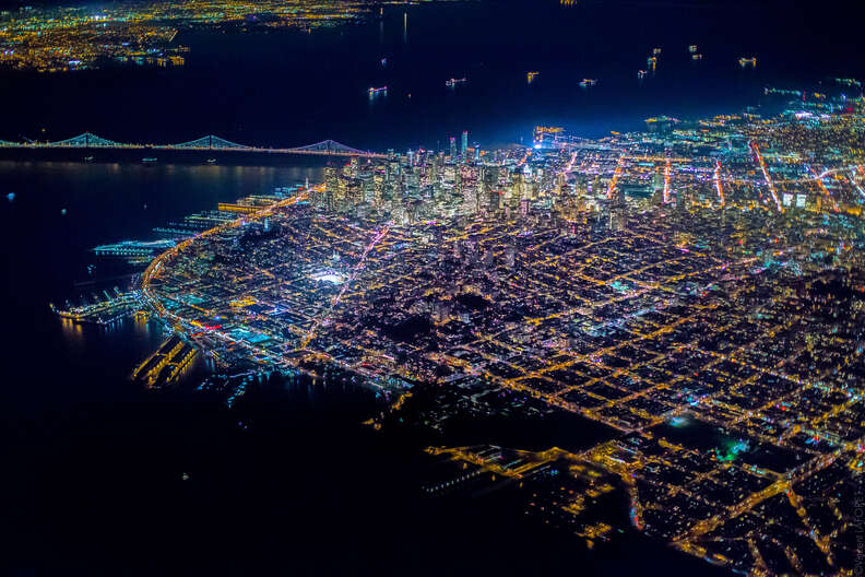 Incredible Aerial Photos of Glowing San Francisco Will Knock Your Damn ...