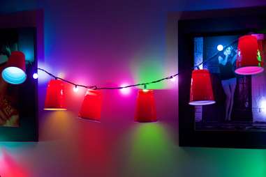 Solo cup party lights