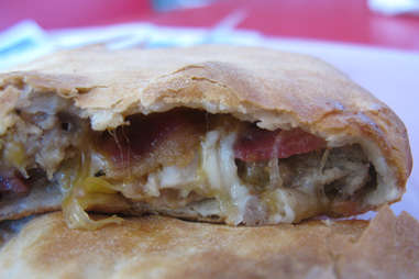 meat calzone