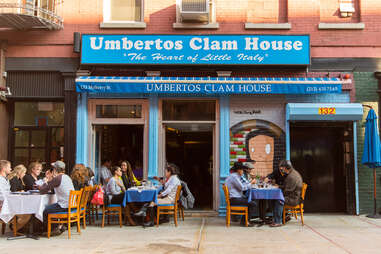 Umberto's Clam House Exterior