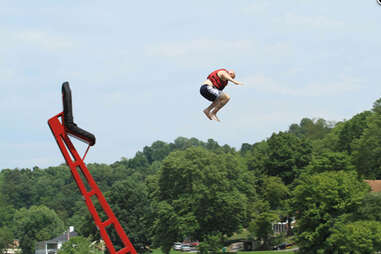 Human catapult