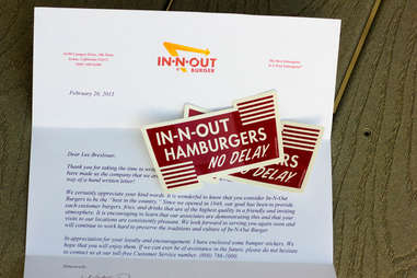 In-N-Out bumper stickers