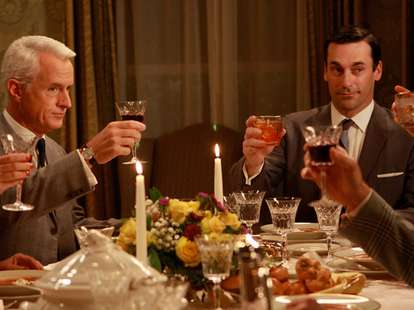 mad men characters drinking