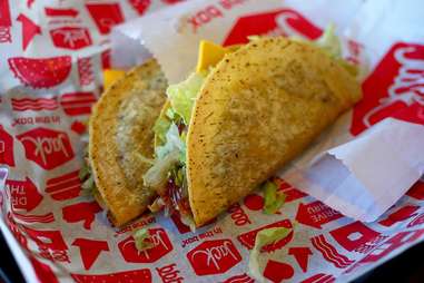 Jack in the Box tacos