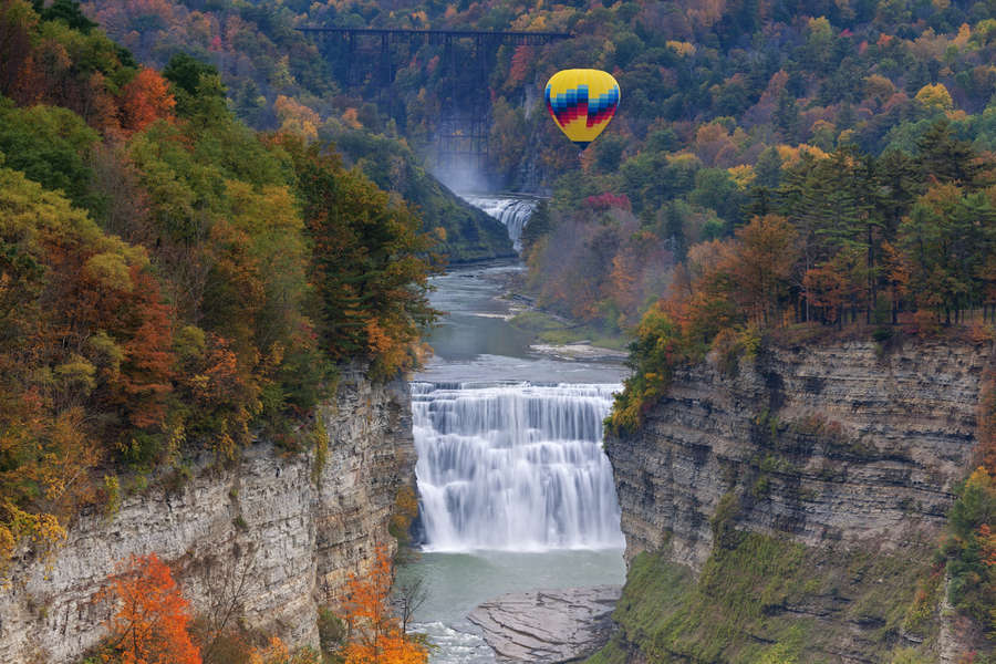 Letchworth State Park, NY Voted America's Most Beautiful State Park By