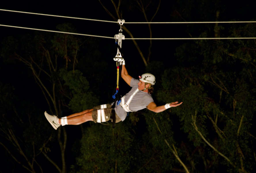 Night Ziplining in Catalina Travel Thrillist Los Angeles