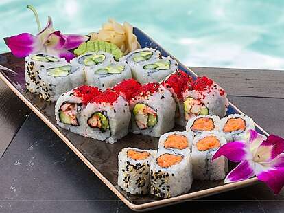 sushi rolls