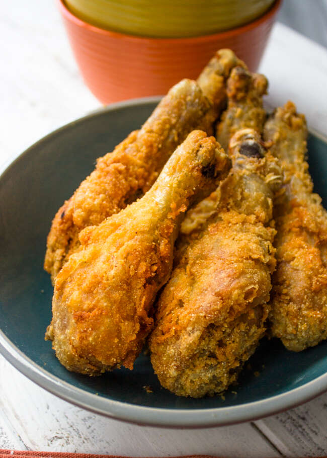 Extra-crispy spicy fried chicken 