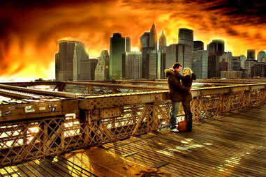 New York kiss