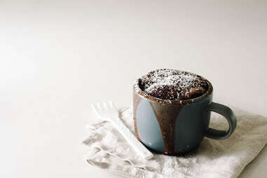 2-minute chocolate mug cake