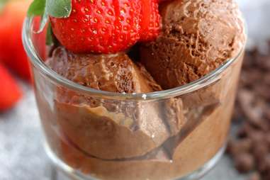 Chocolate mousse ice cream