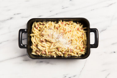 Carbonara mac 'n' cheese — Thrillist Recipes