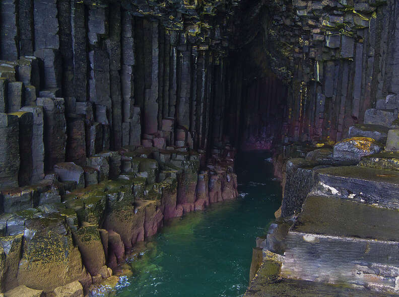 fingal's cave staff scotland