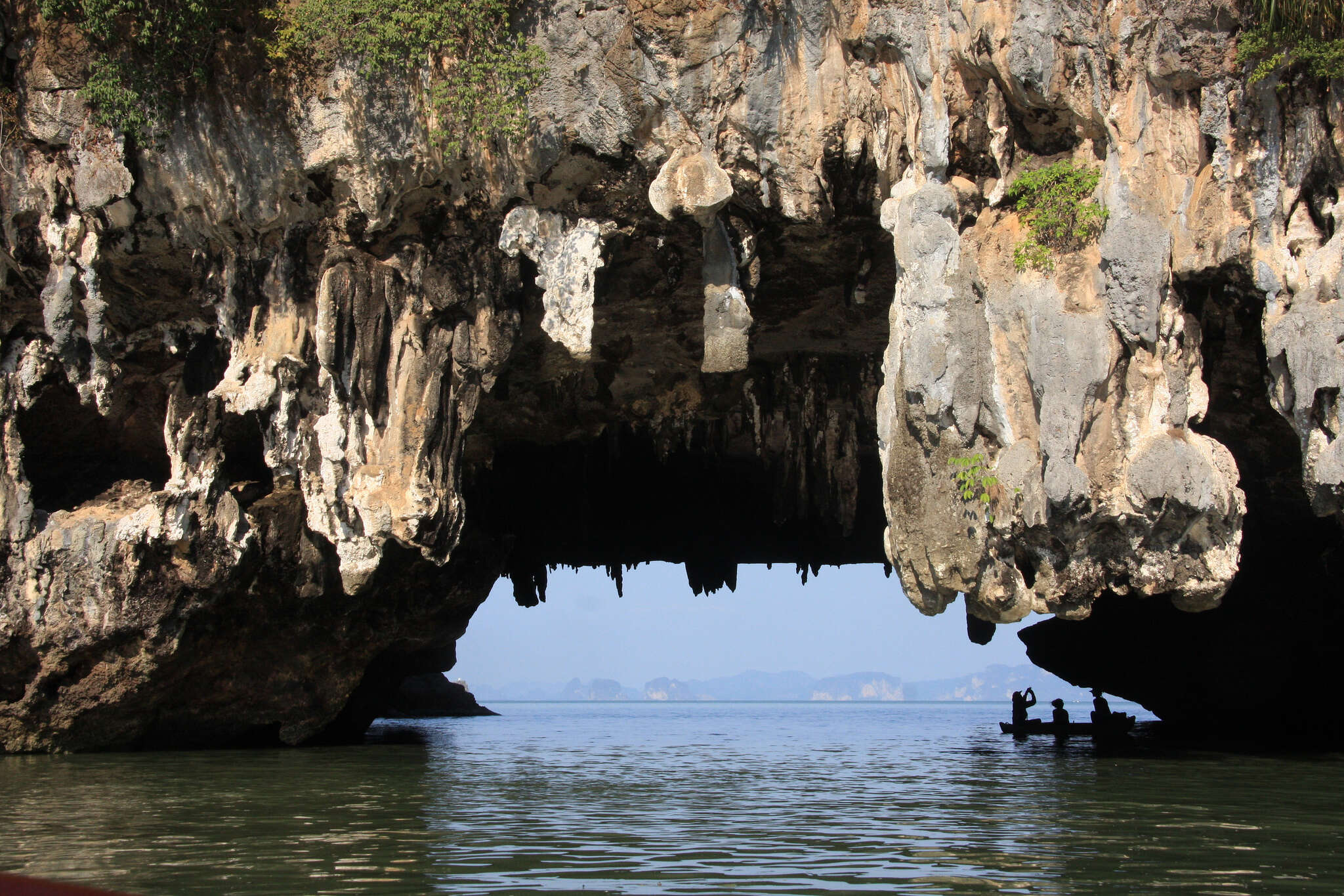 phang nga bay caves thailand