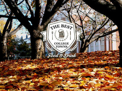 best college towns for food & drink