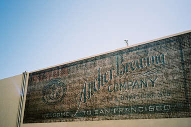 Anchor Brewing Company sign