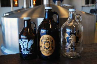 Bayern Brewing growlers