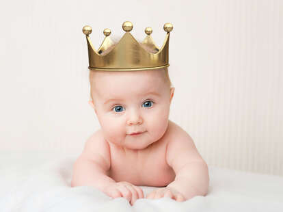 baby with crown