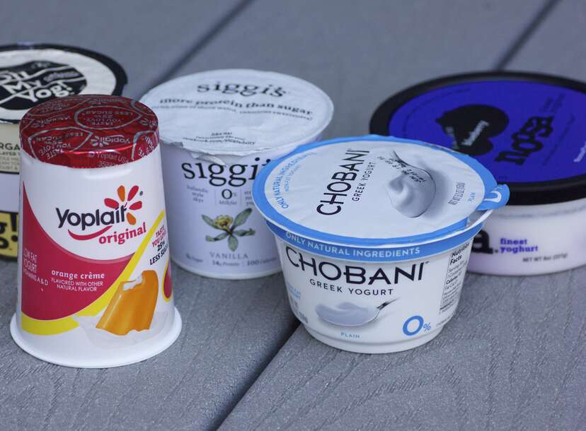 different yogurts