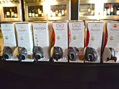 Franzia shop box wine