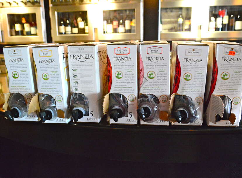 Franzia box wine clearance flavors